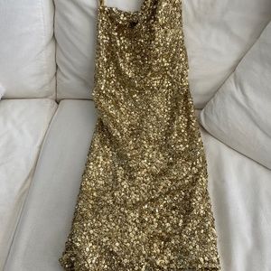 Kaufman Franco sequined dress